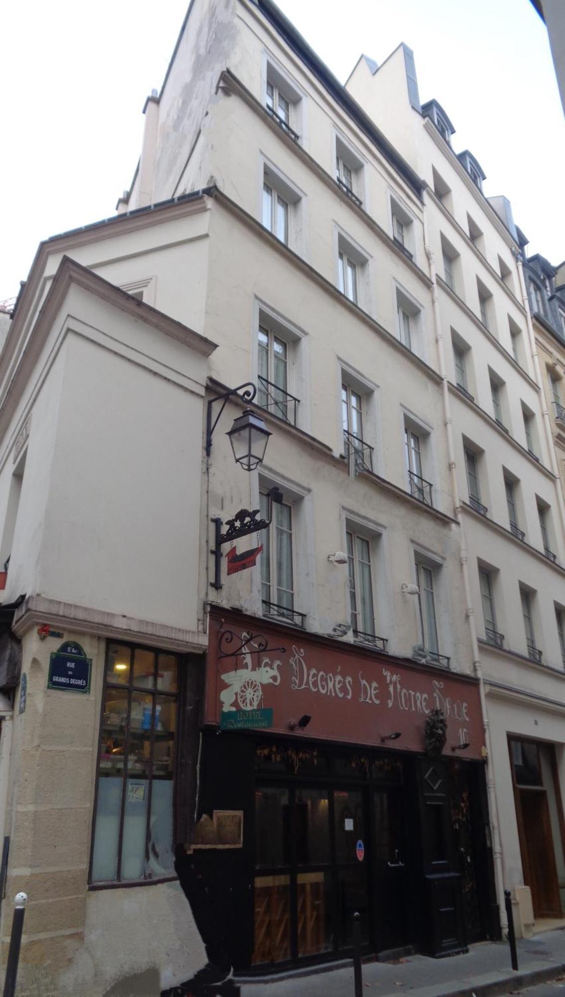 Hotel Les Degres De Notre Dame Paris Luaran gambar